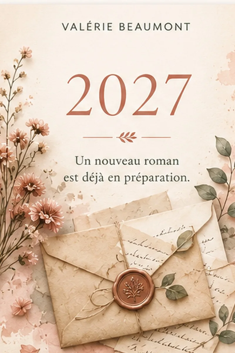 Couverture provisoire du roman 2027 de Valérie Beaumont